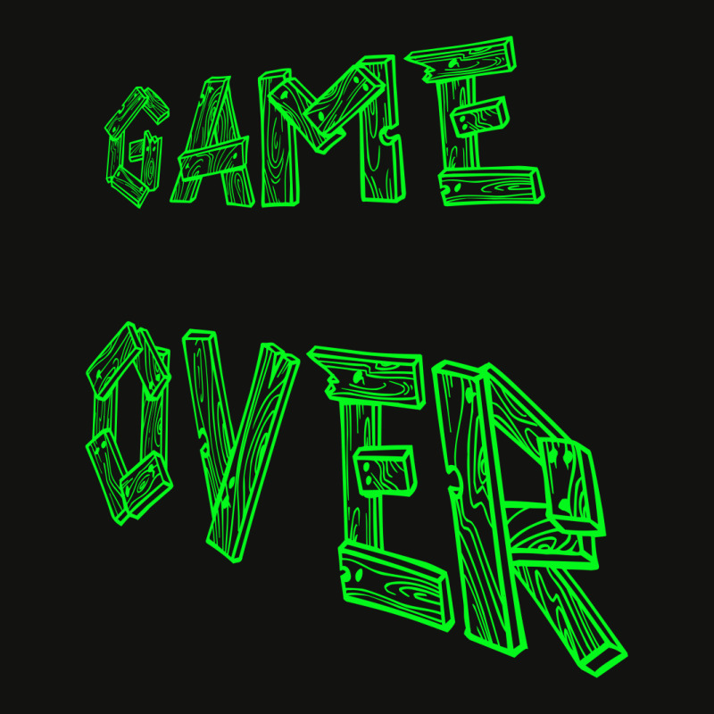 Game Over Scorecard Crop Tee by Acoy | Artistshot