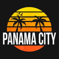 Panama City Florida Vintage T Shirt Retro Beach Style Mesh Cap | Artistshot