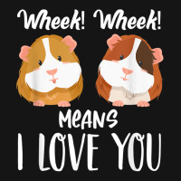 Wheek Wheek Means I Love You Funny Guinea Pig, Small Pet T Shirt Mesh Cap | Artistshot