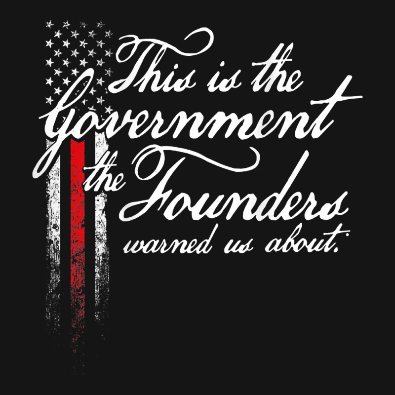 This Is The Government The Founders Warned Us About On Back T Shirt Mesh Cap | Artistshot