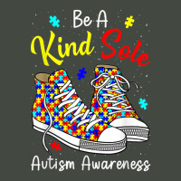 Be A Kind Sole Autism Awareness Rainbow Trendy Puzzle Shoes Trucker Cap | Artistshot