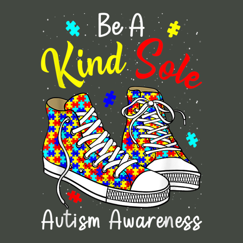 Be A Kind Sole Autism Awareness Rainbow Trendy Puzzle Shoes Trucker Cap | Artistshot