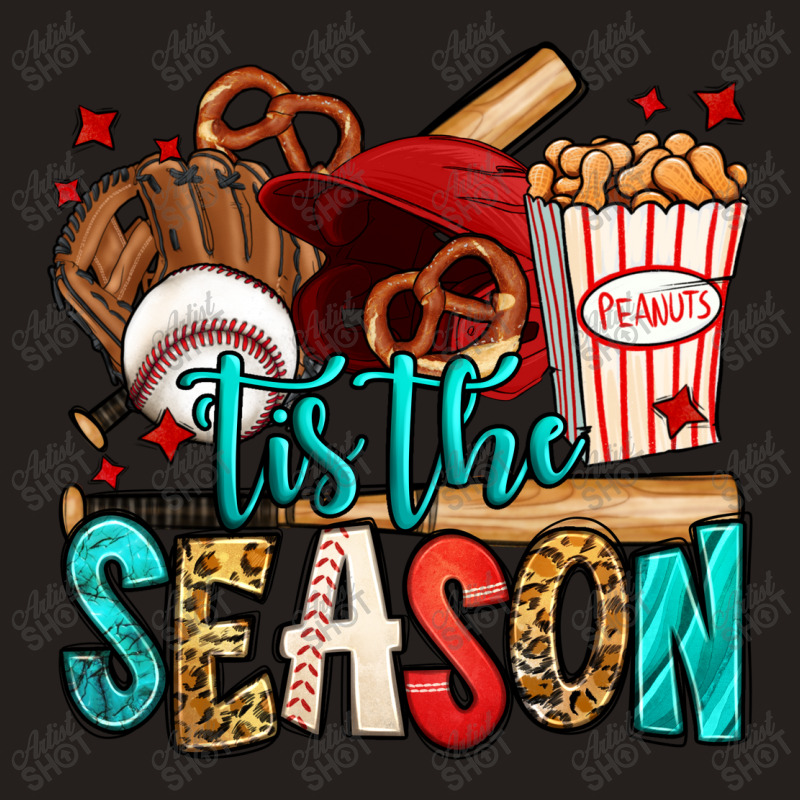 'tis The Season Baseball Game Tank Top | Artistshot