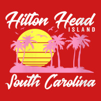 Womens Hilton Head Island South Carolina Vintage Sunset Retro Dark V N Baseball Cap | Artistshot