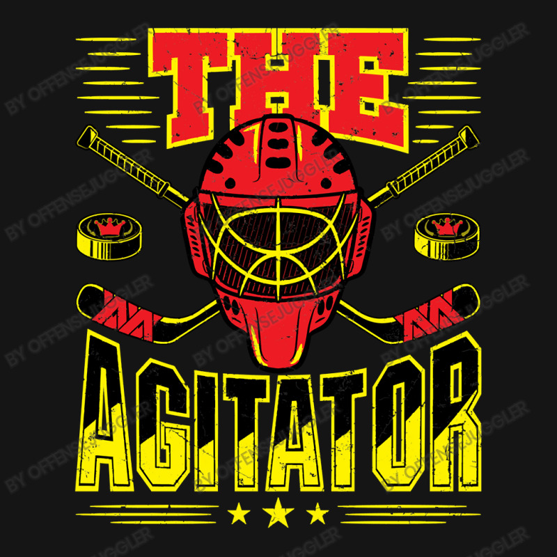 Hockey Ice Hockey Funny Player S The Agitator 29 Player Mesh cap by offensejuggler | Artistshot