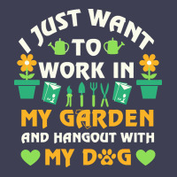 I Just Want To Work In My Garden T  Shirt I Just Want To Work In My Ga Mesh Cap | Artistshot