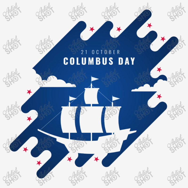 Columbus Day Design Classic Flat Bill Snapback Cap by GegmaDesign | Artistshot