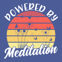 Meditation T  Shirt Powered By Meditation Meditation Spiritual Buddhis Flat Bill Snapback Cap | Artistshot