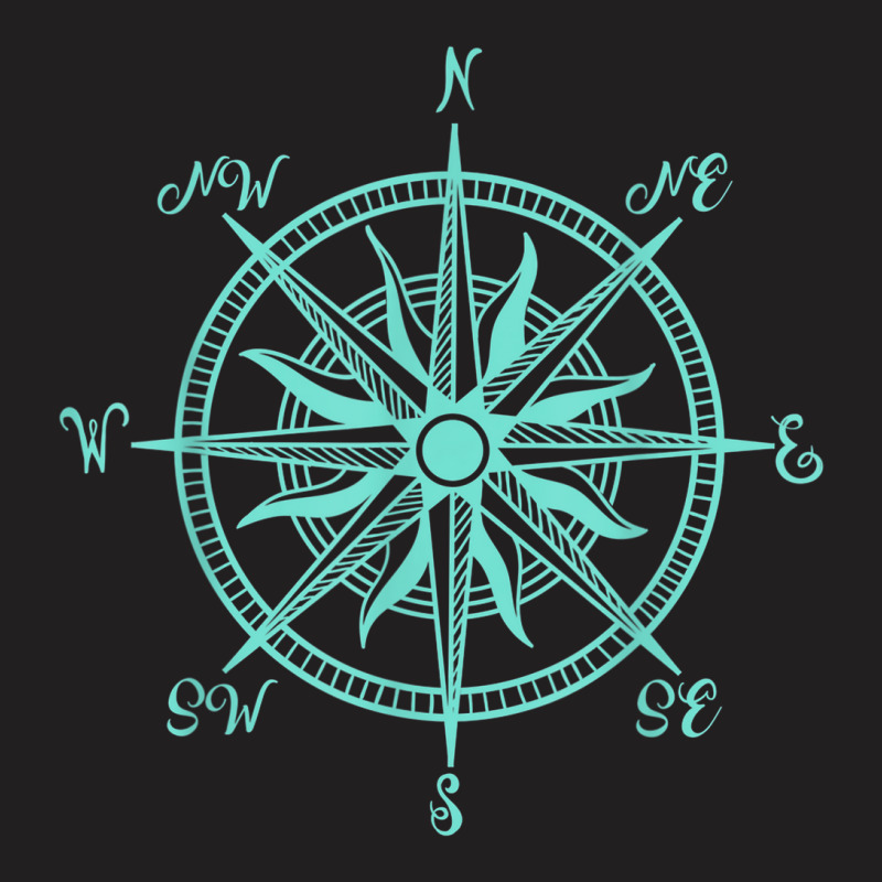 Compass Shirt Wandering Traveler Nomad Vacation Sailing Gift T-shirt | Artistshot