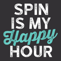 Spin Is My Happy Hour Fitness Vintage Short | Artistshot