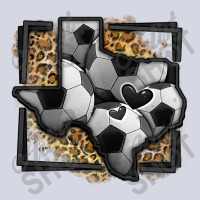 Leopard Soccer Texas Map Fleece Short | Artistshot