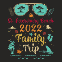 Family Trip 2022 Beach Vacation Florida St. Petersburg Beach Tank Top Ladies Fitted T-shirt | Artistshot