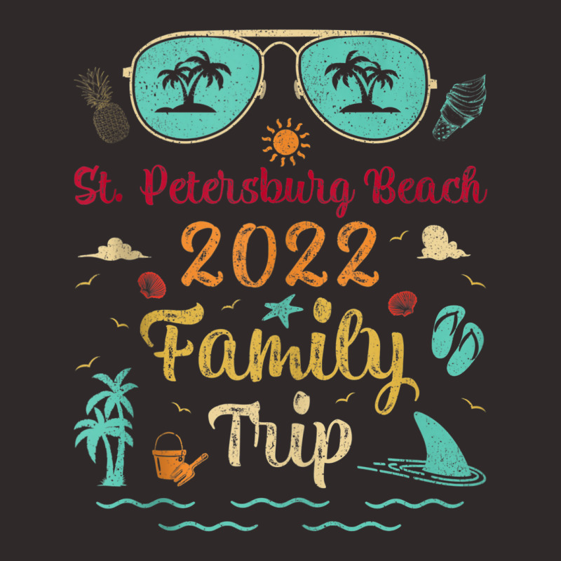 Family Trip 2022 Beach Vacation Florida St. Petersburg Beach Tank Top Racerback Tank by Tiktify | Artistshot