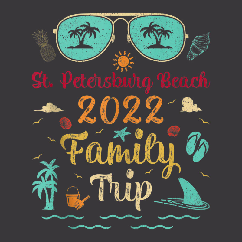 Family Trip 2022 Beach Vacation Florida St. Petersburg Beach Tank Top Ladies Curvy T-Shirt by Tiktify | Artistshot