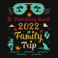 Family Trip 2022 Beach Vacation Florida St. Petersburg Beach Tank Top Scorecard Crop Tee | Artistshot