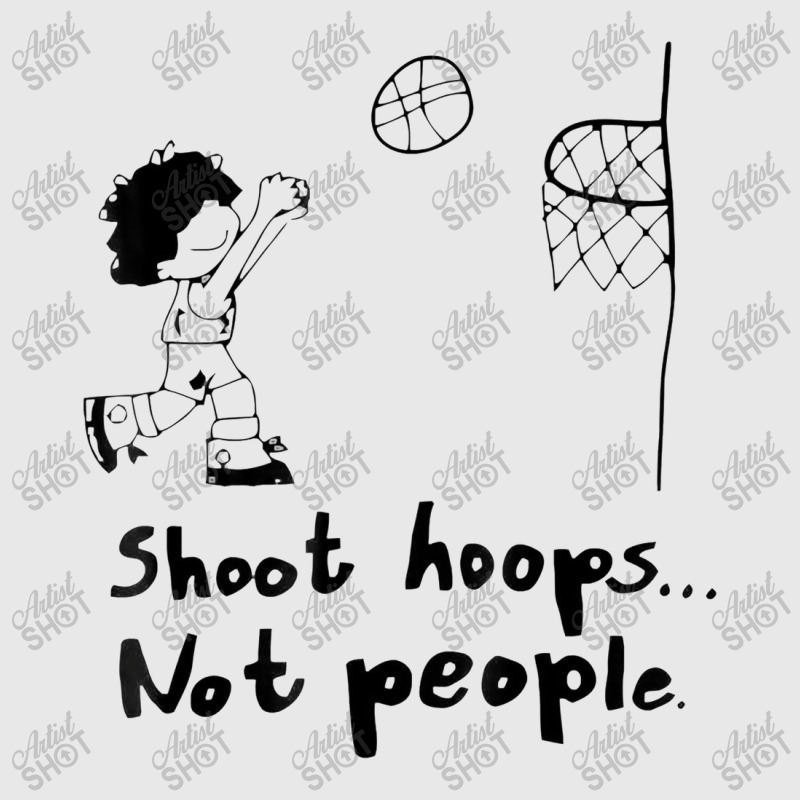 Shoot Hoops Not People Baseball Cap by zuzumanin | Artistshot