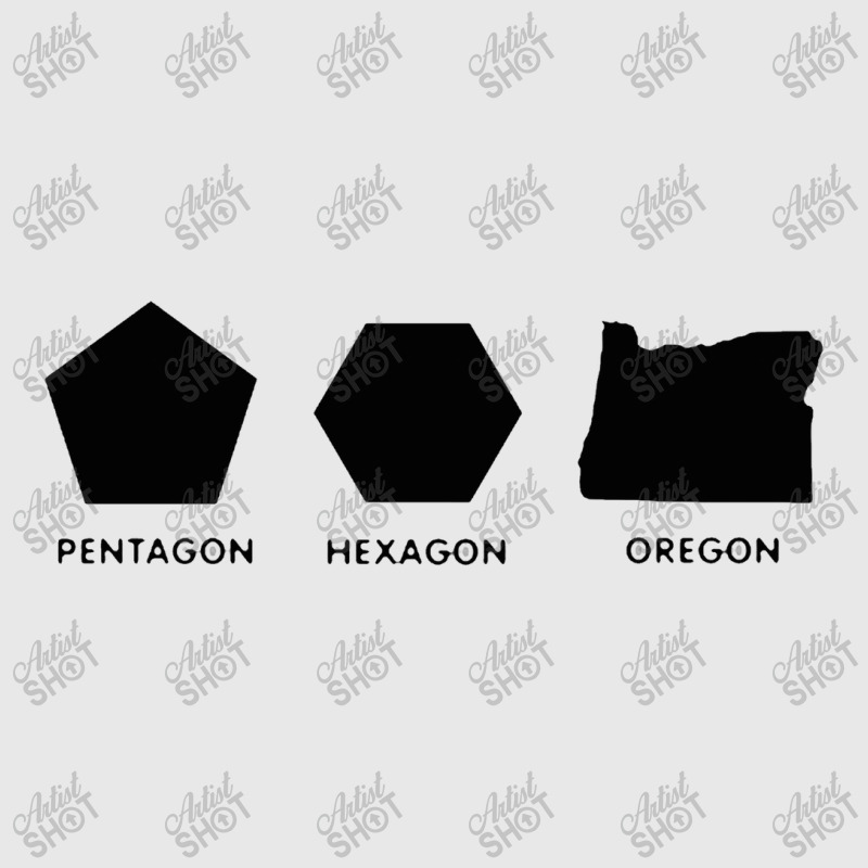 Pentagon Hexagon Oregon Baseball Cap by barbarkah | Artistshot