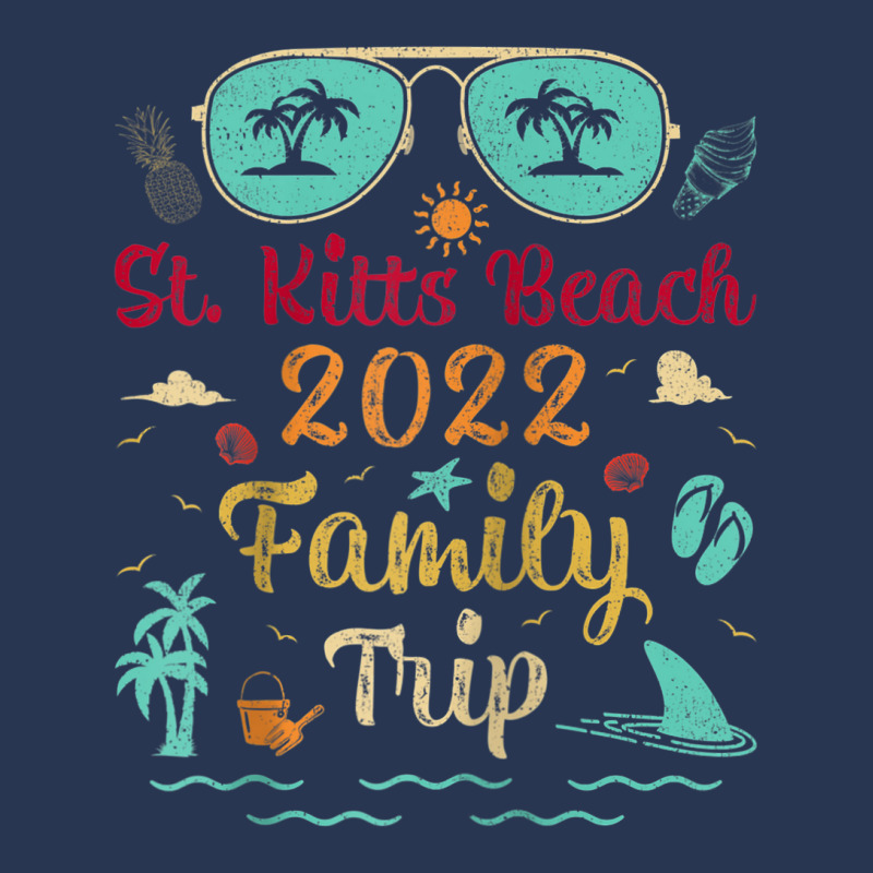 Family Trip 2022 Vacation Lost Paradise St. Kitts Beach Raglan Basebal Men Denim Jacket by Tiktify | Artistshot