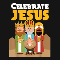 Celebrate Jesus Christian Christmas Nativity Christianity T Shirt Mesh Cap | Artistshot