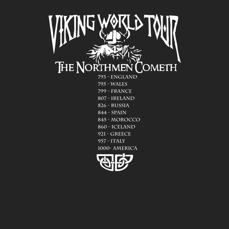 Viking World Tour Funny 3/4 Sleeve Shirt | Artistshot