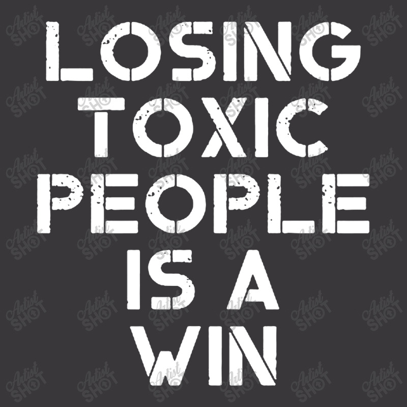 Losing Toxic People Is A Win Ladies Curvy T-Shirt by Star Store | Artistshot