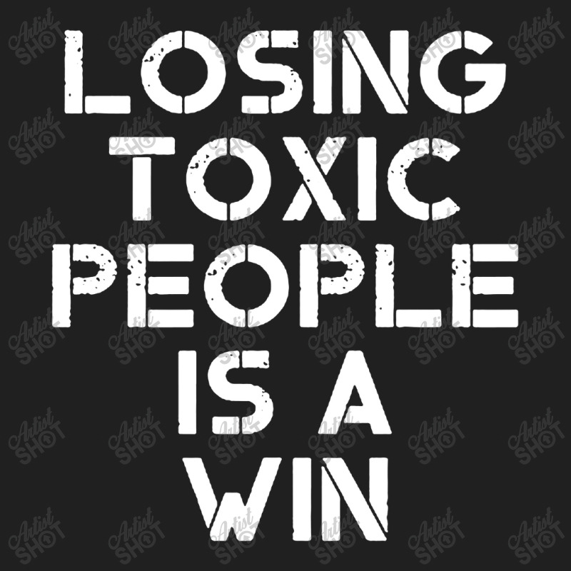 Losing Toxic People Is A Win Ladies Polo Shirt by Star Store | Artistshot