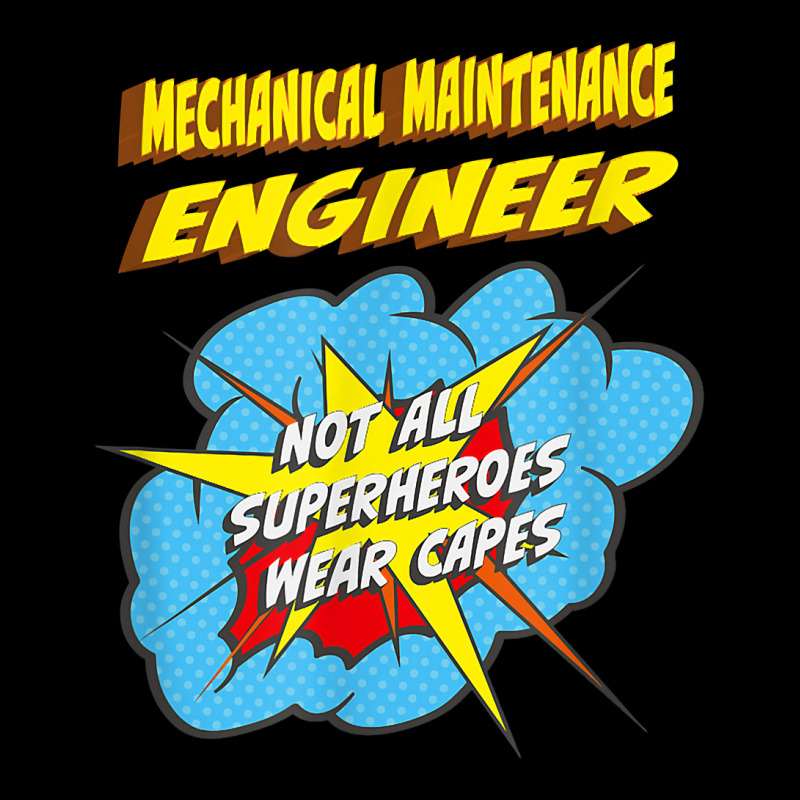 Mechanical Maintenance Engineer Funny Superhero Job T Shirt Camo Snapback by Smykowskicalob1991 | Artistshot