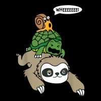 Wheeee! Sloth Turtle Snail Funny Animal Lover Running Tee T Shirt Flat Bill Snapback Cap | Artistshot