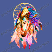 Native Horse With Dreamcatcher Flat Bill Snapback Cap | Artistshot