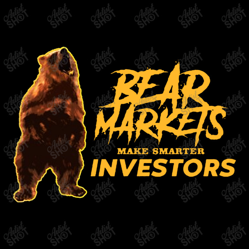 Bear Markets Make Smarter Investors Flat Bill Snapback Cap by Ngecrit | Artistshot