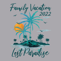 Family Vacation 2022 Retro Sunset Lost Paradise Beach Tank Top Youth 3/4 Sleeve | Artistshot