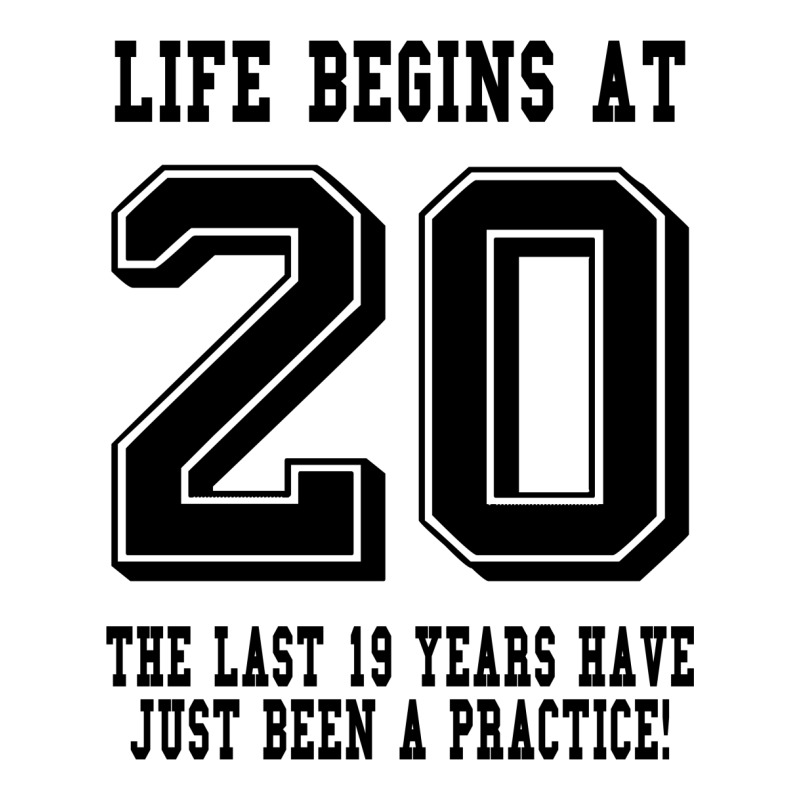 Life Begins At 20... 20th Birthday Face Mask Rectangle | Artistshot