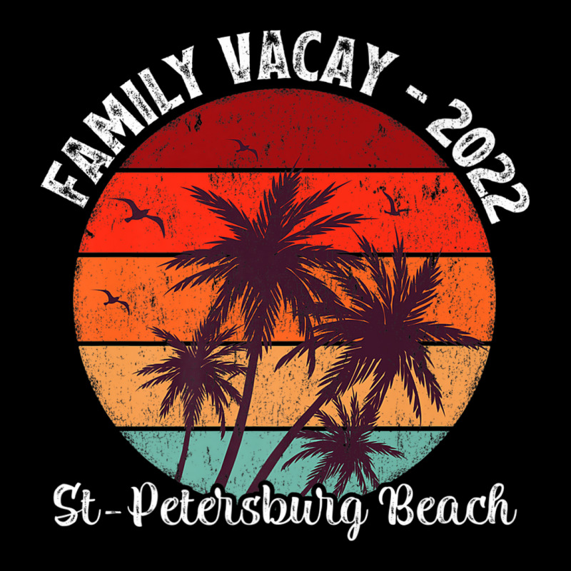 Family Vacation 2022 Vintage Florida St Petersburg Beach Premium Maternity Scoop Neck T-shirt by Tiktify | Artistshot