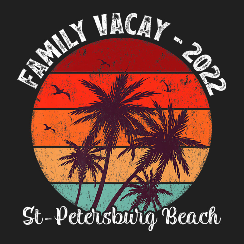 Family Vacation 2022 Vintage Florida St Petersburg Beach Premium Ladies Polo Shirt by Tiktify | Artistshot