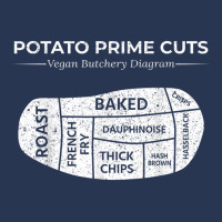 Potato Prime Cuts Funny Vegan Ladies Denim Jacket | Artistshot