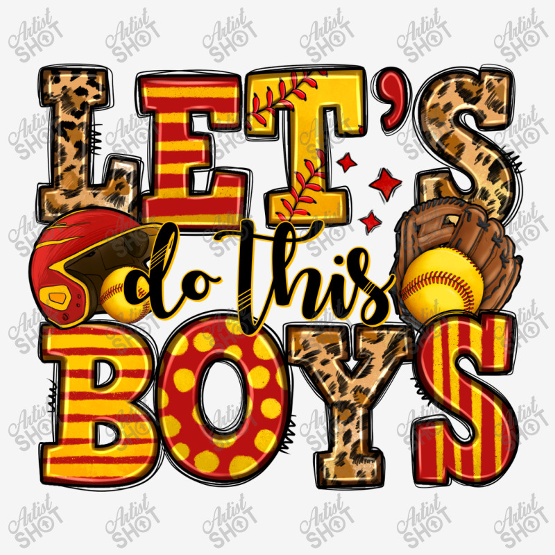 Let's Do This Boys Softball Graphic T-shirt | Artistshot