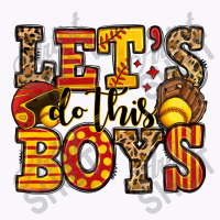 Let's Do This Boys Softball Tank Top | Artistshot