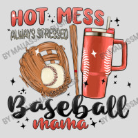 Hot Mess Always Stressed Baseball Mama Stanley Cup Men's Polo Shirt | Artistshot