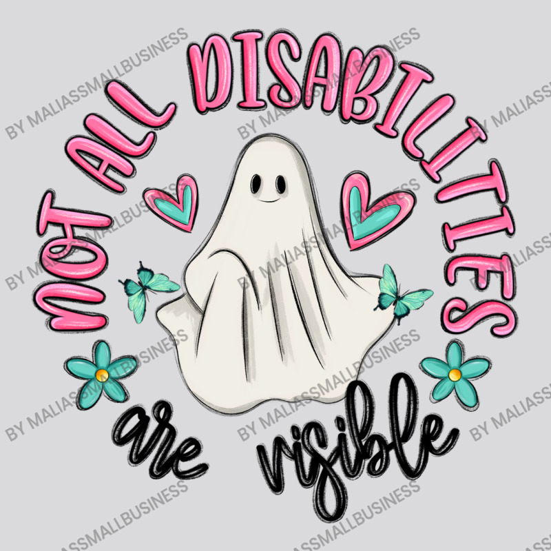 Not All Disabilities Are Visible Women's Triblend Scoop T-shirt by MaliasSmallBusiness | Artistshot