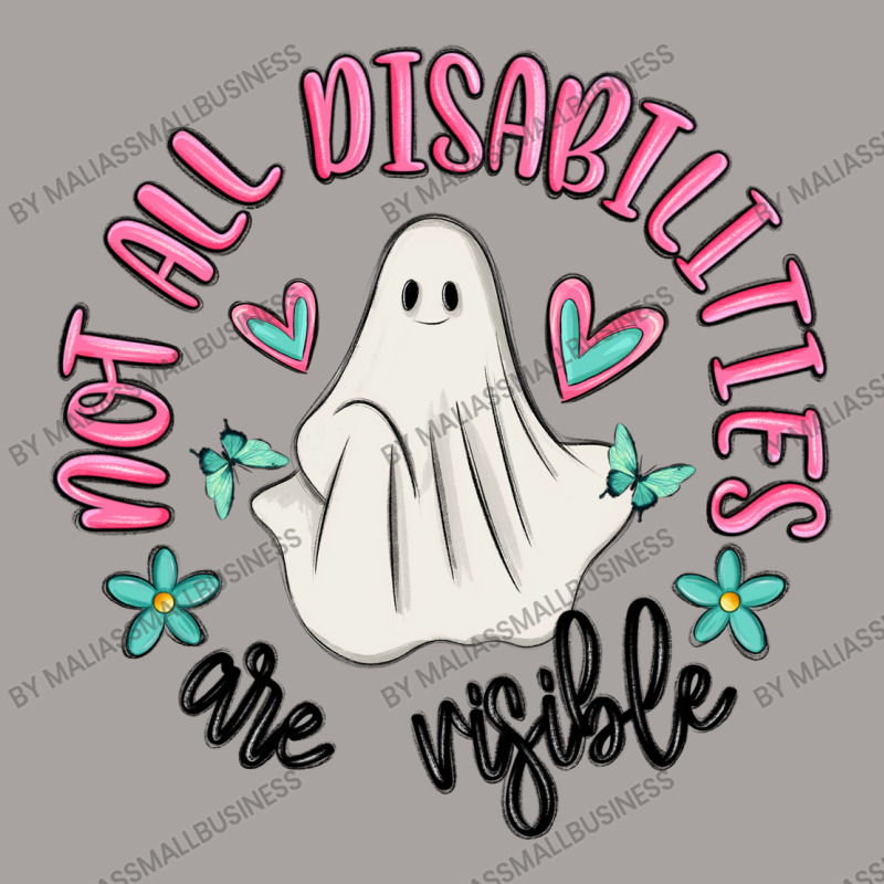 Not All Disabilities Are Visible Racerback Tank by MaliasSmallBusiness | Artistshot