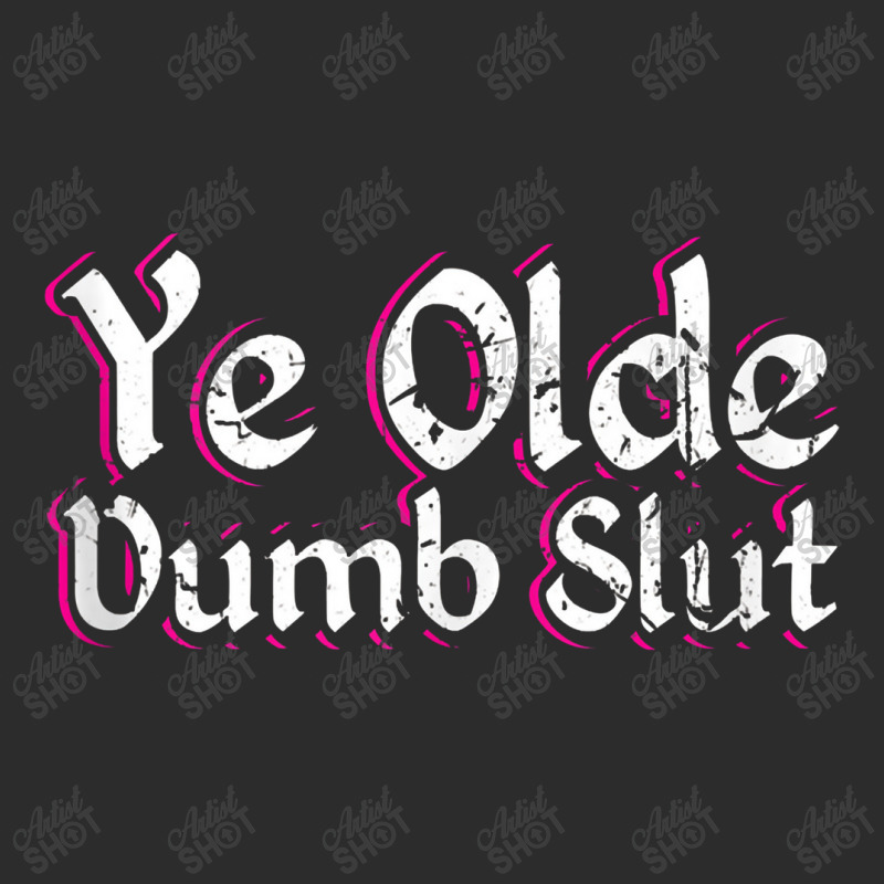 Ye Olde Dumb Slut Renaissance Fair Ren Faire Old English Tank Top Baseball Cap by zuzumanin | Artistshot