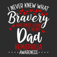 Hemophilia Awareness Dad Fathers Day T Shirt Classique Baseball Cap | Artistshot