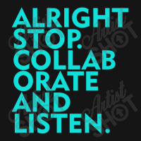 Alright Stop Collaborate And Listen Mesh Cap | Artistshot