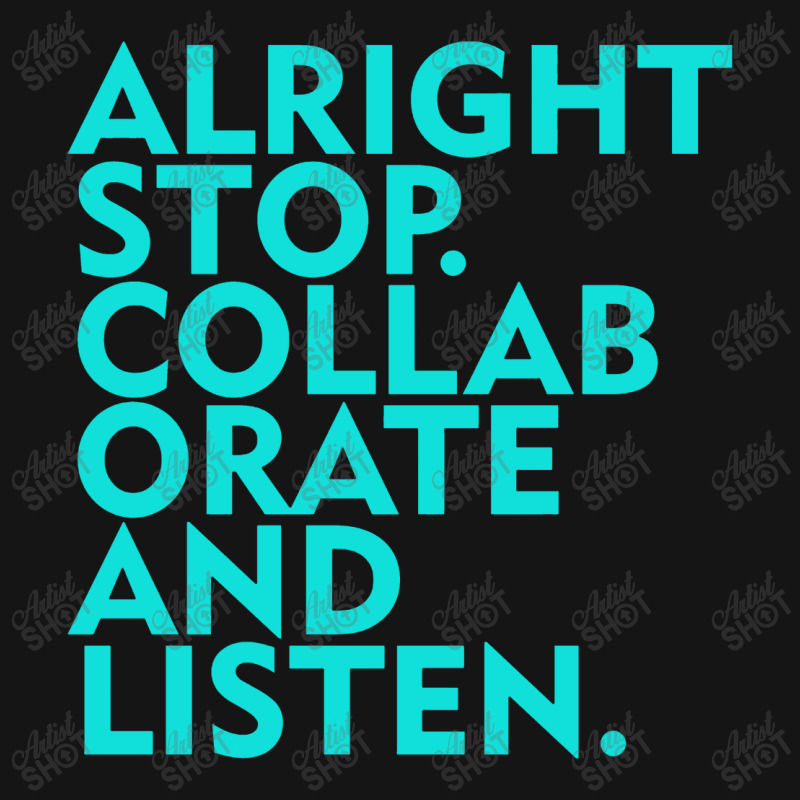 Alright Stop Collaborate And Listen Mesh cap by surawisesar | Artistshot