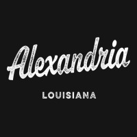 Alexandria Louisiana La Vintage Athletic Sports Script T Shirt Mesh Cap | Artistshot