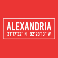 Alexandria La Louisiana Funny City Coordinates Home Gift T Shirt Mesh Cap | Artistshot