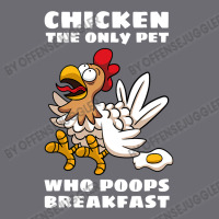 Chicken Chick The Only Pet Who Poops Breakfast Fried Egg Humor 224 Roo Mesh Cap | Artistshot