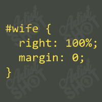 Funny Programming Wife Right Margin Trucker Cap | Artistshot