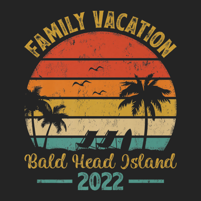 Family Vacation 2022 Vintage Retro Bald Head Island Beach Premium 3/4 Sleeve Shirt | Artistshot