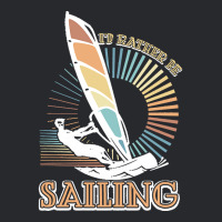 Sailing T  Shirt I'd Rather Be Sailing   Vintage Sailing T  Shirt Trucker Cap | Artistshot